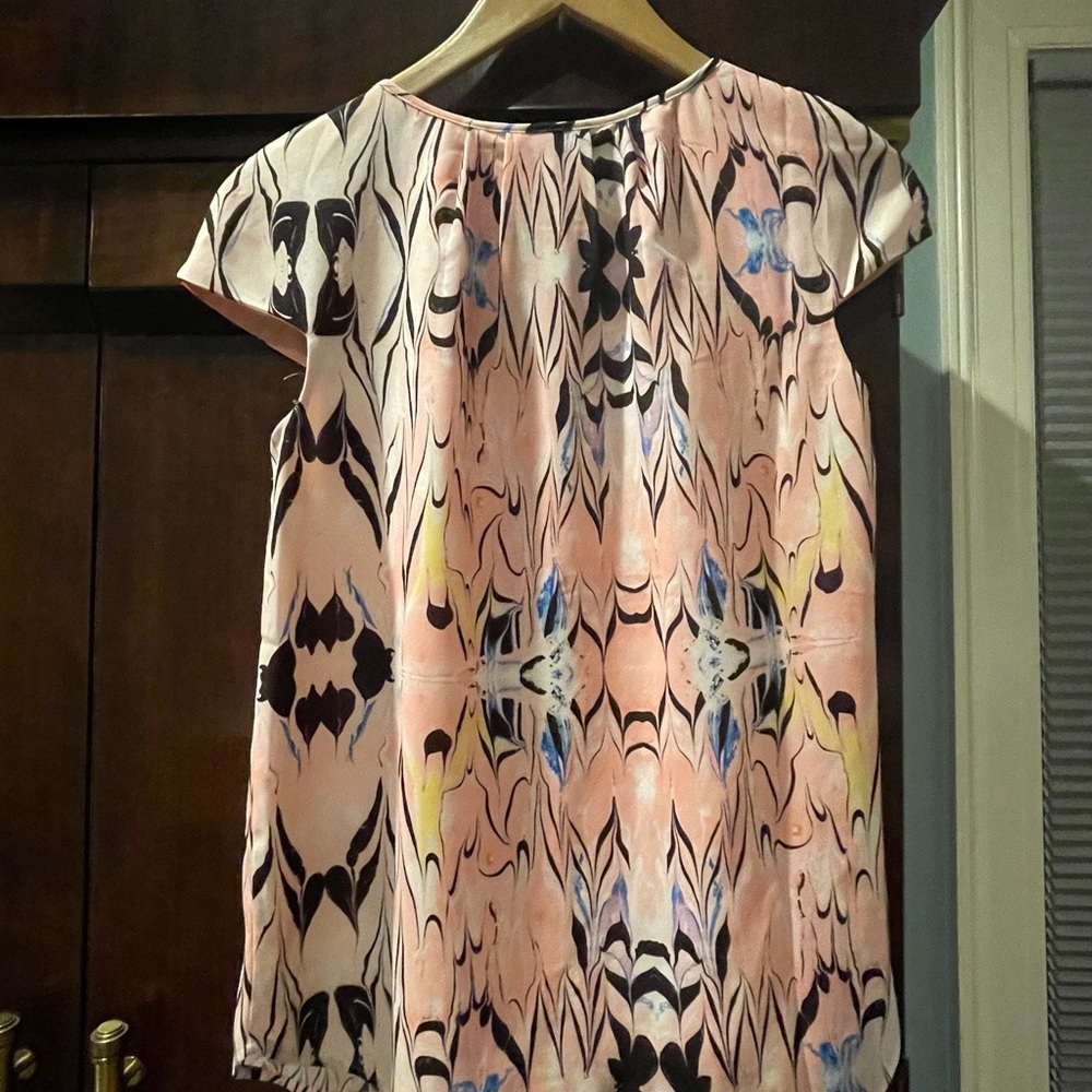 J. Crew short sleeve blouse. Size 2